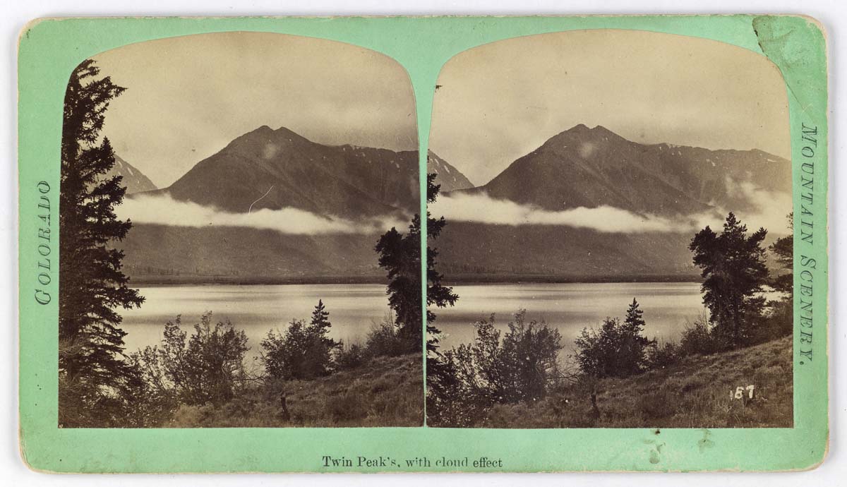 (TIMOTHY OSULLIVAN; WM. BELL; W.H. JACKSON; et alia) Group of 55 stereo views of Utah, Colorado, and the West, including 19 from the W